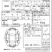 Volkswagen UP лот № 3640 оценка 3.5  с аукциона в Японии 5