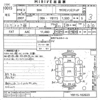 Suzuki SX-4 лот № 10015 оценка 3  с аукциона в Японии 10