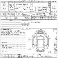 Subaru SAMBAR лот № 92 оценка 4  с аукциона в Японии 9