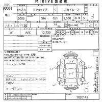 Honda AIRWAVE лот № 90061 оценка 3  с аукциона в Японии 10