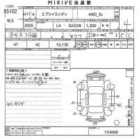 Suzuki EVERY LANDY лот № 85102 оценка 4  с аукциона в Японии 11