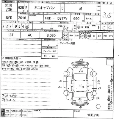 Mitsubishi MINICAB VAN  с аукциона в Японии