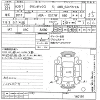 Mitsubishi TOWNBOX лот № 221 оценка 3.5  с аукциона в Японии 10