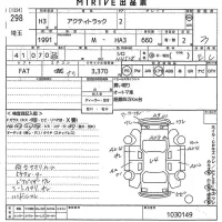 Honda ACTY TRUCK лот № 298 оценка 3  с аукциона в Японии 9