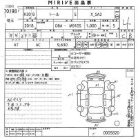 Daihatsu THOR лот № 70198 оценка 4  с аукциона в Японии 10
