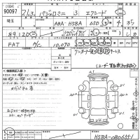 Mitsubishi PAJERO MINI лот № 90097 оценка 3.5  с аукциона в Японии 10