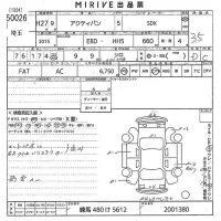 Honda ACTY VAN лот № 50026 оценка 3.5  с аукциона в Японии 10