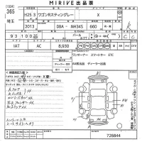 Suzuki WAGON R лот № 365 оценка R  с аукциона в Японии 10