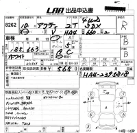 Honda ACTY TRUCK лот № 8262 оценка R  с аукциона в Японии 5