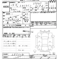 Nissan SKYLINE лот № 4606 оценка 3.5  с аукциона в Японии 6