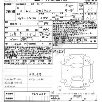 Nissan SKYLINE лот № 2606 оценка 3.5  с аукциона в Японии 8