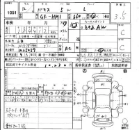 Honda VAMOS лот № 1051 оценка 3.5  с аукциона в Японии 4