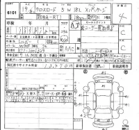 Honda CROSSROAD лот № 6101 оценка 4  с аукциона в Японии 6