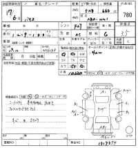 Honda VAMOS лот № 780 оценка 3.5  с аукциона в Японии 8