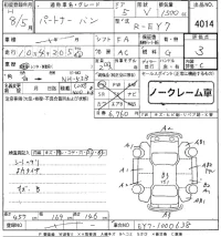 Honda PARTNER лот № 4014 оценка 3  с аукциона в Японии 8