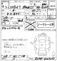 Daihatsu HIJET TRUCK лот № 4019 оценка 3.5  с аукциона в Японии 5