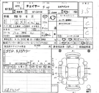 Toyota CHASER лот № 6153 оценка 3.5  с аукциона в Японии 6