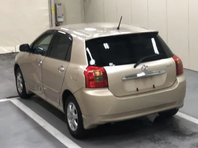 Toyota ALLEX  с аукциона в Японии