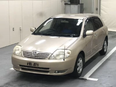 Toyota ALLEX  с аукциона в Японии