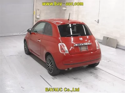 Fiat 500  с аукциона в Японии