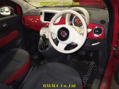 Fiat 500  с аукциона в Японии