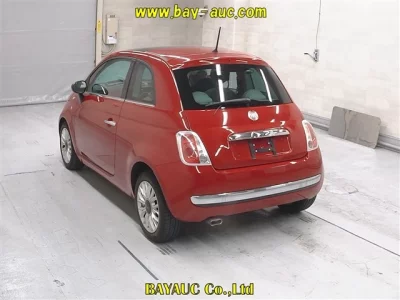 Fiat 500C  с аукциона в Японии