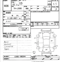 Daihatsu MIRA лот № 606 оценка 3.5  с аукциона в Японии 3