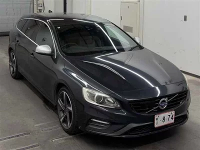 Volvo V60  с аукциона в Японии