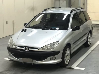 Peugeot 206  с аукциона в Японии