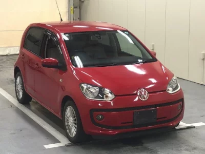 Volkswagen UP  с аукциона в Японии