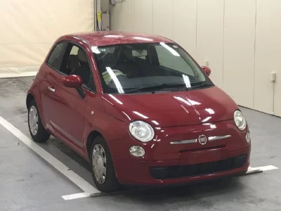 Fiat 500  с аукциона в Японии