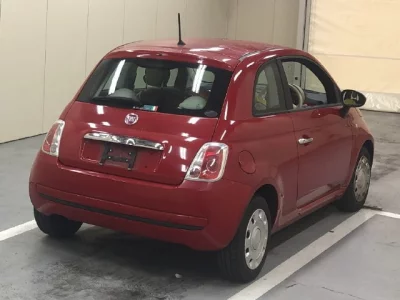 Fiat 500  с аукциона в Японии