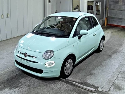 Fiat 500  с аукциона в Японии