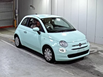 Fiat 500  с аукциона в Японии