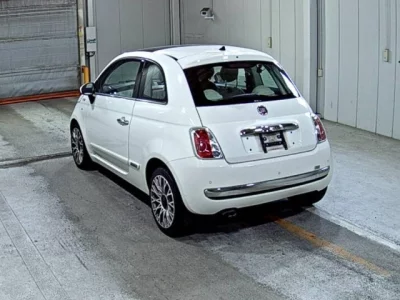 Fiat 500  с аукциона в Японии