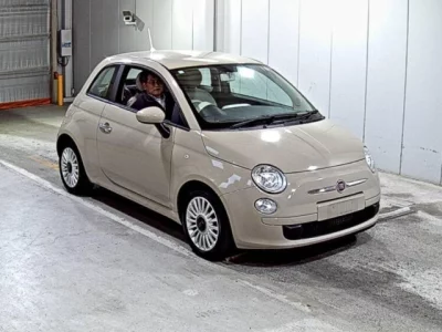 Fiat 500  с аукциона в Японии