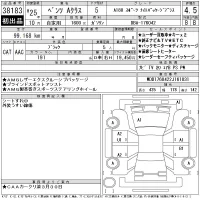 Mercedes-Benz A CLASS лот № 38183 оценка 4.5  с аукциона в Японии 11