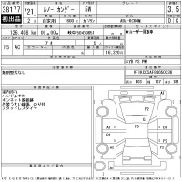 Renault KANGOO лот № 38177 оценка 3.5  с аукциона в Японии 11