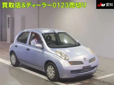 Nissan MARCH  с аукциона в Японии