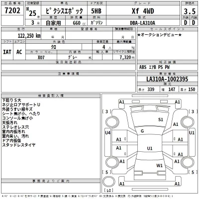 Toyota PIXIS EPOCH  с аукциона в Японии