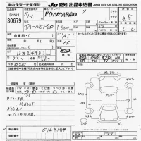 Toyota FUNCARGO лот № 30679 оценка 3.5  с аукциона в Японии 9