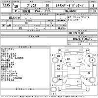 Toyota Prius лот № 7235 оценка 3  с аукциона в Японии 2