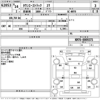 Toyota TOWN ACE TRUCK лот № 62053 оценка 3  с аукциона в Японии 1