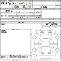 Nissan CUBECUBIC лот № 58014 оценка *  с аукциона в Японии 2