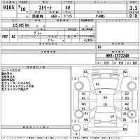Honda ACTY VAN лот № 9105 оценка 3.5  с аукциона в Японии 2