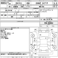 Nissan SKYLINE лот № 40053 оценка 3.5  с аукциона в Японии 2