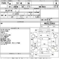 Suzuki WAGON R лот № 7101 оценка R  с аукциона в Японии 2