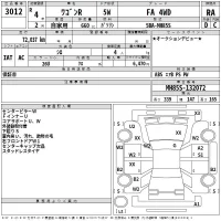 Suzuki WAGON R лот № 3012 оценка RA  с аукциона в Японии 2