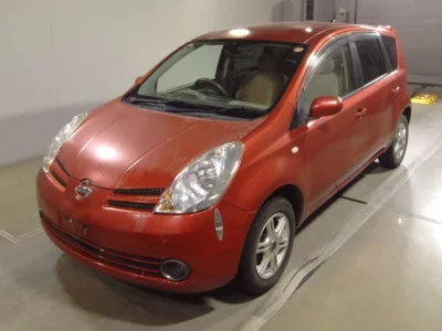 Nissan NOTE  с аукциона в Японии