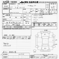 Suzuki SWIFT лот № 30807 оценка 3.5  с аукциона в Японии 9